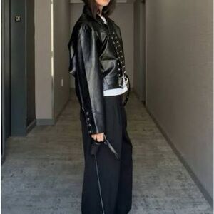 Charlotte Simone Leather Jacket